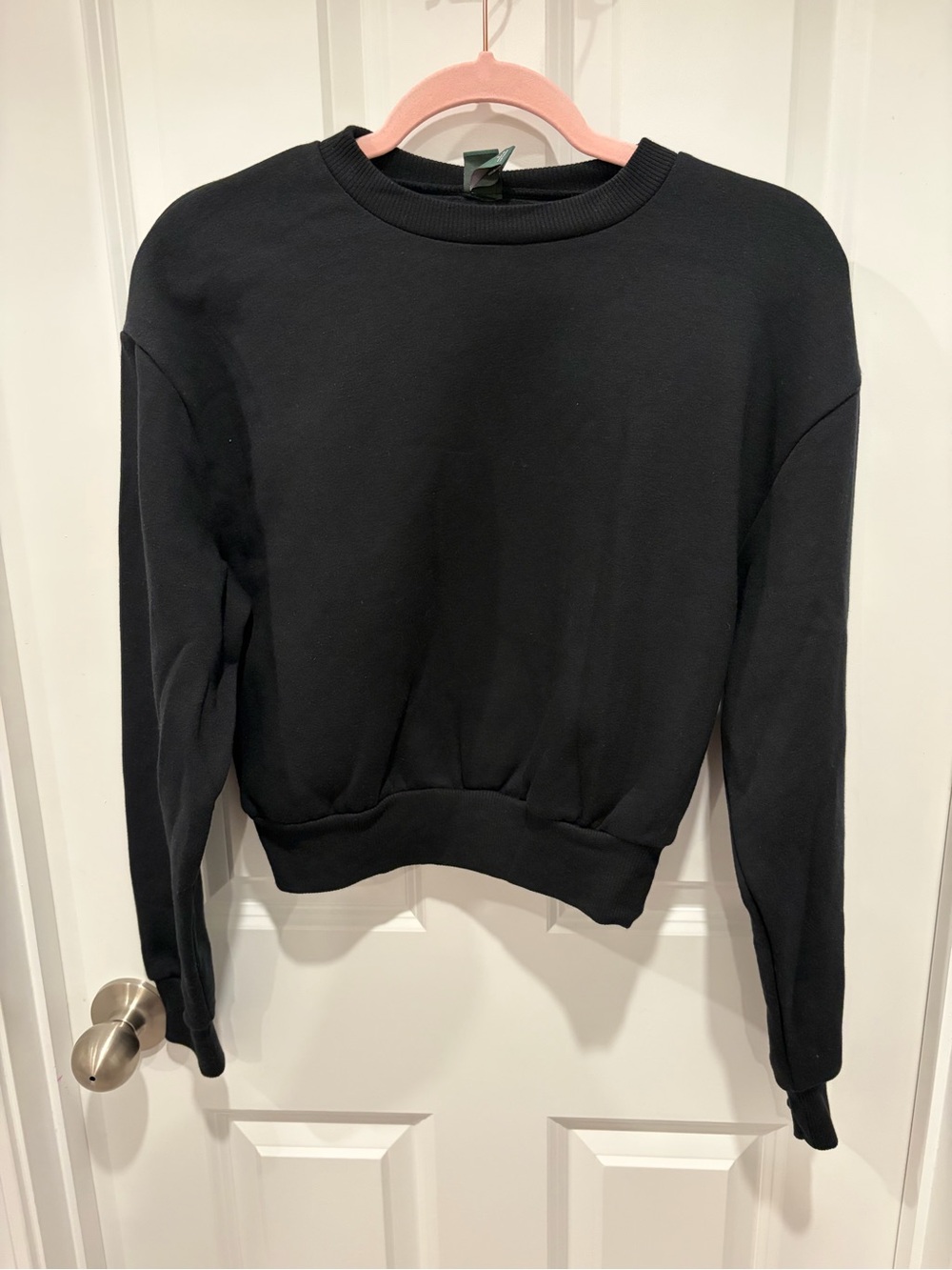 Classic Black Crewneck Sweatshirt Wild Fable